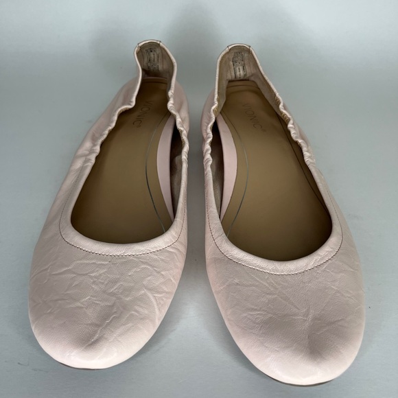 Vionic Alexa Ballet Flats Baby Pink Leather Women Size 41.5 US 9.5 Slip On - Picture 8 of 16